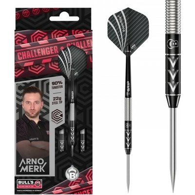 BULL'S Challenger Steeldart Arno Merk steel 22 g