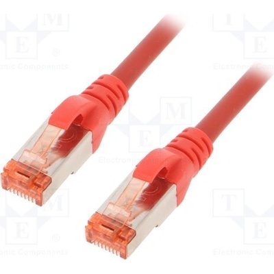 Digitus DK-1644-030/R Patch S/FTP Kat. 6 RJ45 vidlice z obou stran lanko Cu 3m
