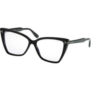Tom Ford Очила за компютър Tom Ford FT5844-B 001 с филтър за синя светлина - alensa