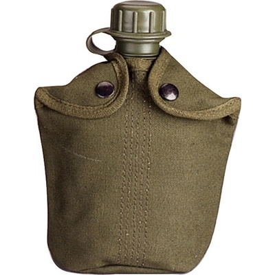 Rothco na polní láhev 1 l plátěný zelený