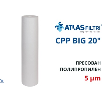 Atlas Filtri Atlas CPP 20 BIG SX 5 mcr Патрон пресован полипропилен 20" BIG (RE5706908)