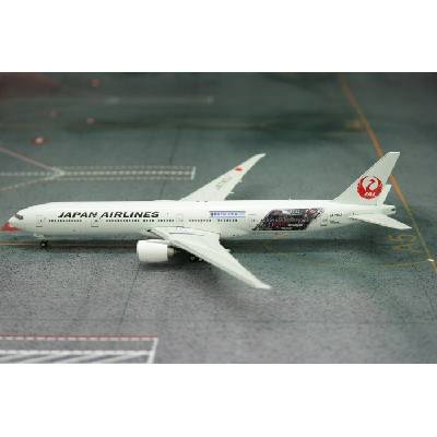 Phoenix B777-346ER JAL Japan Airlines 2010s colors. Special livery team Japan for FIFA World Cup Brazil 2014. Named Samurai Blue #2 1:400