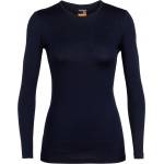 Icebreaker Дамско мериносово термобельо Icebreaker Women's 200 Oasis L/S Crewe Merino base layer - Midnight Navy (115-0922-0714)