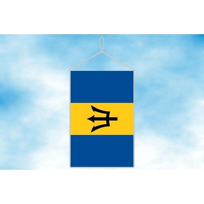 LIBEA, s.r.o. Barbados stolní vlaječka Uchycení: Šňůrka (pro zavěšení) – Hledejceny.cz