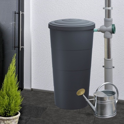 PROSPERPLAST Sud na dešťovou vodu SMOOTH antracit 200l – Zboží Dáma