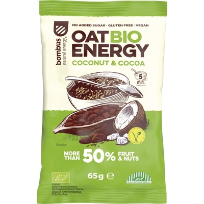 Bombus Oat BIO energy 65 g coconut cocoa – Zboží Dáma