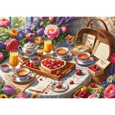 Trefl - Puzzle Sweets For Mother's Day - 500 piese