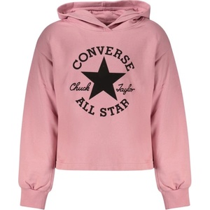 Converse Суитшърт с цип за момичета converse, Размер 10a, Цвят Роза (4ch525_rsai4)