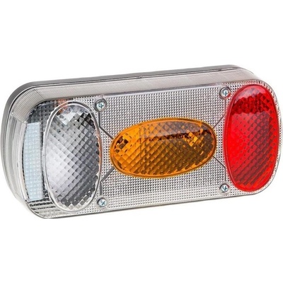 Světlo na vozíky a přívěsy s mlhovkou (217 x 98 x 53 mm) - pravé - model MD-36 WHITE – Zboží Mobilmania