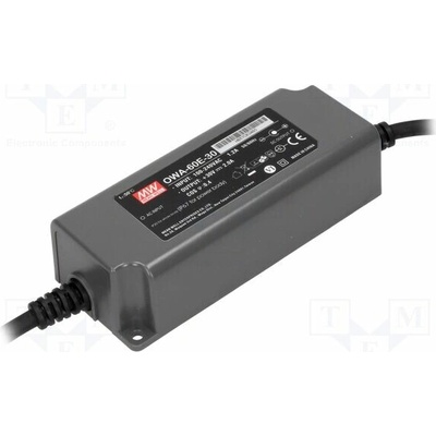 MEAN WELL OWA-60E-30 Napájecí zdroj: spínaný; LED; 60W; 30VDC; 2A; 90÷264VAC; 127÷370VDC