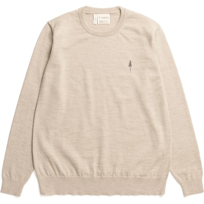 NIKIN Дамски вълнен пуловер NIKIN Women's Treepullover Merino Wool Merino jumper - Caramel Melange - размер XXL (105-6504-0116)