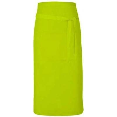 Link Kitchen Wear Gastro zástěra X985 Lime Pantone 382 90x80cm