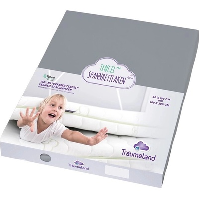 Träumeland plachta do junior postele Tencel antracitová 90x200