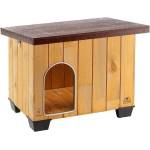 Ferplast Дървена къщичка за кучета kennel baita 60- 4 размера (87014000)