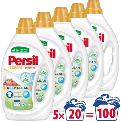 Persil Sensitive prací gel 5 × 900 ml 100 PD