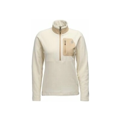 Black Diamond Rift HZ Fleece Jacket Women Chalk béžová