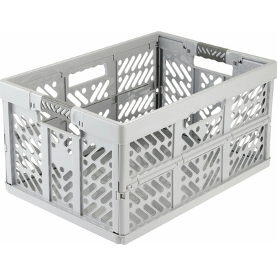 KEEEPER Skládací box s měkkými úchyty Ben 45 l Nordic Grey