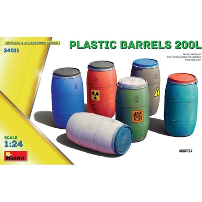 MiniArt Plastic Barrels 200L 1:24