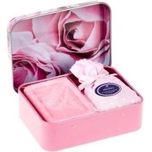 Esprit Provence Mydlo & Levandulový vrece Ruža 60 g darčeková sada