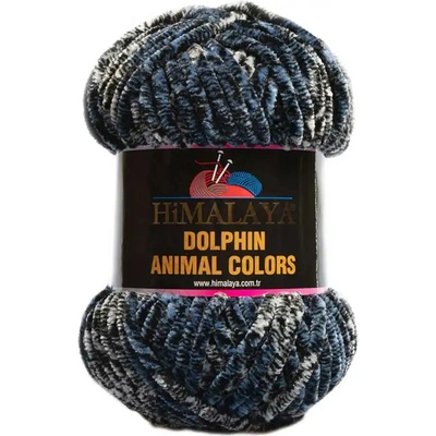 Himalaya Příze Dolphin animal colors 83113 modro-šedá