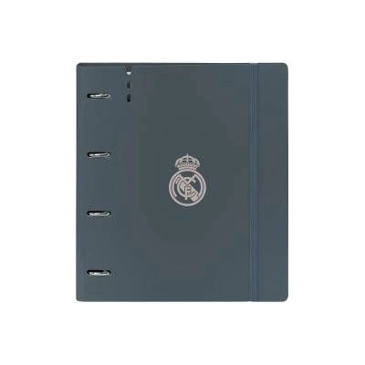 Real Madrid C. F Папка с пръстени Real Madrid C. F. Сив 27 X 32 X 4 cm