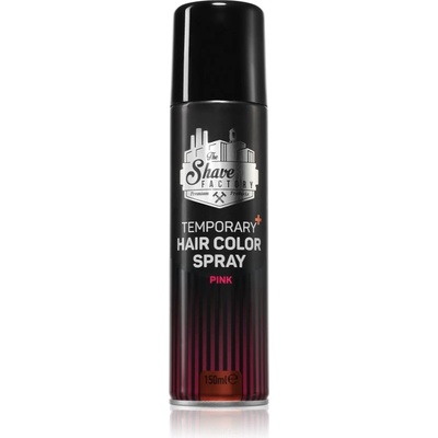 The Shave Factory Temporary Hair Color Spray спрей за коса цвят Pink 150ml