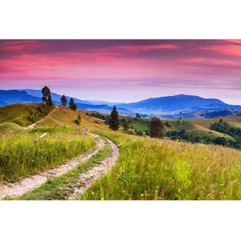 DIMEX ART s. r. o Флизелинов фототапет природа с полярно сияние 375 x 250 см