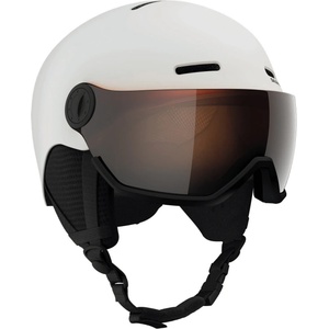 Salomon Детска ски каска Salomon Kid's Orka Visor Cat. 2 Ski helmet - White / Flash Silver - размер L 56-59 cm (418-0976-0813)