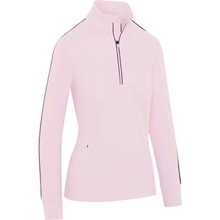 Callaway Midweight Textured 1/4 Zip Top Cherry Lilac Heather