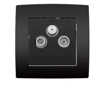 ELMARK City Тv+fm+sat КОНТАКТ АНТРАЦИТ (193033)