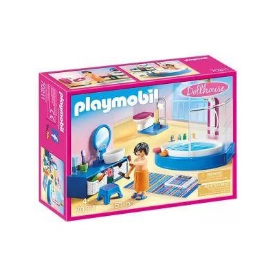 PLAYMOBIL Комплект Playmobil 70211 - Баня с вана, 2970211