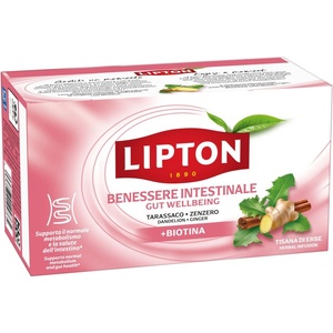 Lipton Чревен чай Биотин 17 x 1.9 г