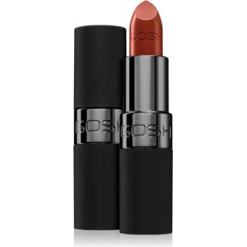 Gosh Copenhagen Velvet Touch Lipstick Matt Edition rtěnka 013 Matt Cinnamon 4 ml