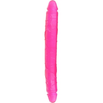 Image 1 of Seven Creations Double Dong 33cm Pink