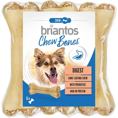 Briantos Chew Bones Digest s prebiotikami 6 x 12 cm 330 g