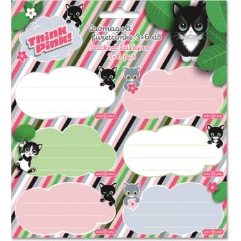 Ars Una Think-Pink 25 (5462) 3x6 етикети за брошури 53834621 (53834621)