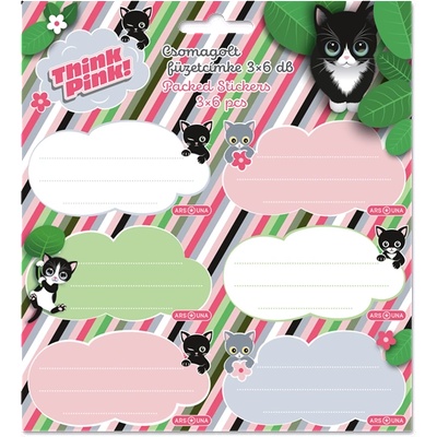 Ars Una Think-Pink 25 (5462) 3x6 етикети за брошури 53834621 (53834621)