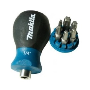 Makita Отвертка makita с 6 бита 1/4" pz/ph p-84159 (p-84159)