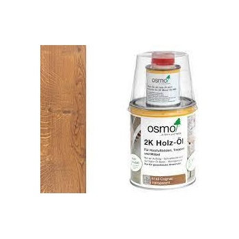 Osmo 2K Wood Oil 6143 Коняк - двукомпонентно масло за дървесина 1л (2937)