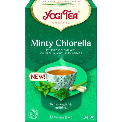 Yogi Tea Bio Mátová Chlorella 17 x 2 g