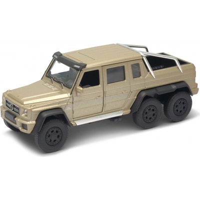 Welly Mercedes-Benz G63 AMG 6x6 model metalická 1:34