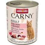 Animonda Carny Adult - Индийска пуйка, пиле и скариди 800 г