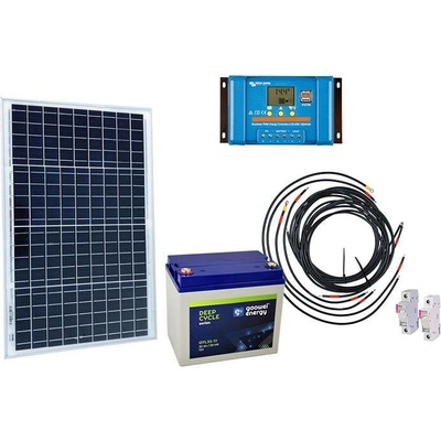 Victron Energy solární sestava 40Wp baterie Goowei Energy 35Ah – Hledejceny.cz