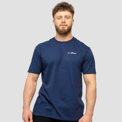 GymBeam tričko Basic navy blue – Zboží Mobilmania
