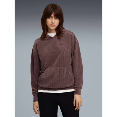 PUMA Суитшърт ESS ELEVATED Comfort Velour Rib Hoodie