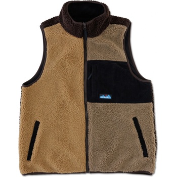 KAVU Мъжки поларен елек Kavu Cooper Fleece vest - Wild Wood Block (032-1624-0211)