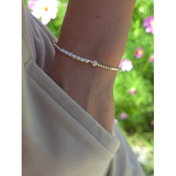 Kathryn' s Bracelets Дамска Гривна със 7 Възела и Златни Топчета Fate (7ВДЗ)