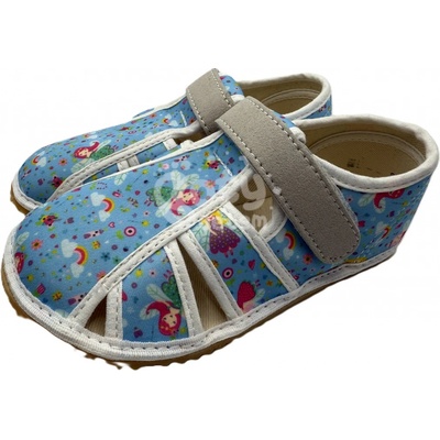 Jonap Barefoot bačkůrky HOME New modrá víla