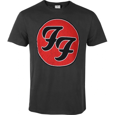 AMPLIFIED мъжка тениска foo fighters - ff logo - cc - amplified - zav210fv2_cc