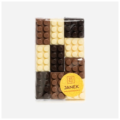 Čokoládovna Janek Čokoládové kocky 80 g